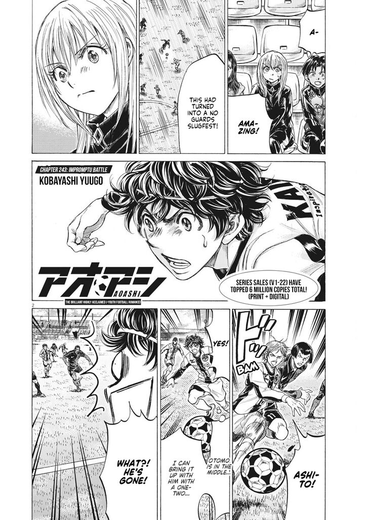 Ao Ashi, Chapter 243 image 03